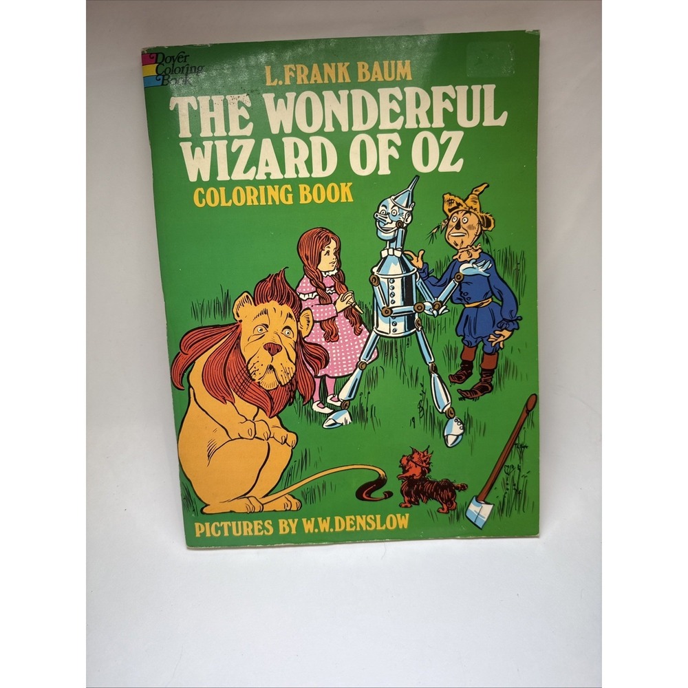 New. Never used. Vintage The Wonderful Wizard of Oz Coloring Book, Dover 1974